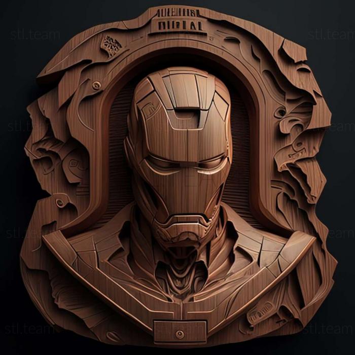 3D модель Гра Marvels Iron Man VR (STL)